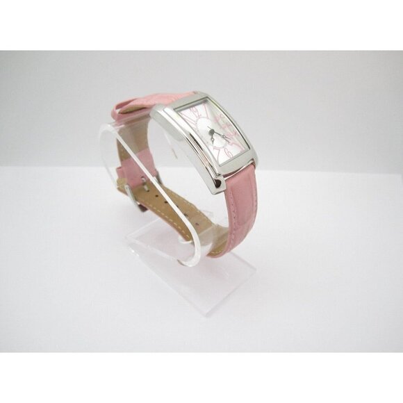 Women WIlson Leather Quartz WR Analog 28mm Dial Causal Watch (G377) - Picture 4 of 10